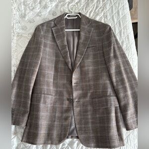 Men's Plaid Blazer